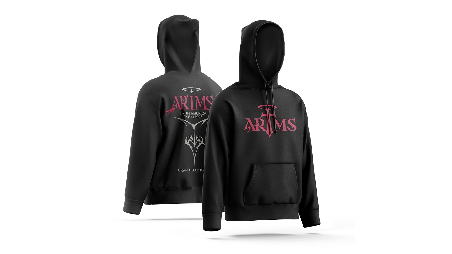 Moletom com Capuz ARTMS - LATAM Tour 2025 Edition